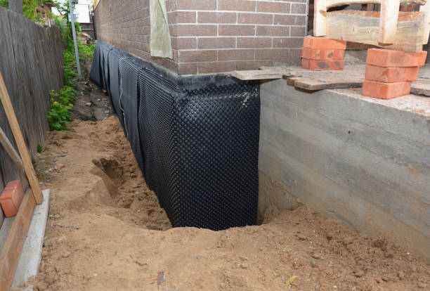 Happy homeowners after waterproofing job in Streamwood